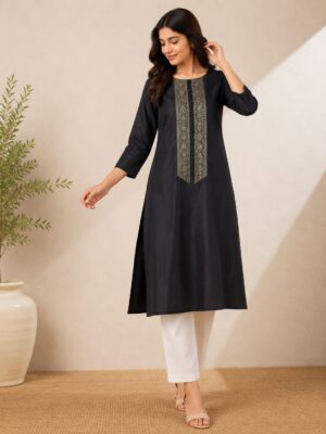 SINDHOOR WOMEN'S STRAIGHT KURTI